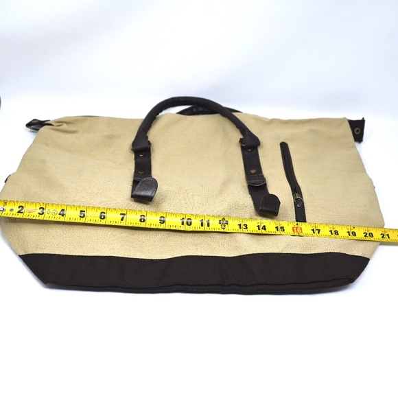 VIX Uno Women's Light Brown Large Shoulder Bag - Picture 8 of 10